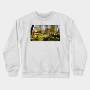 Garden on the Farm - by South Australian artist Avril Thomas Crewneck Sweatshirt